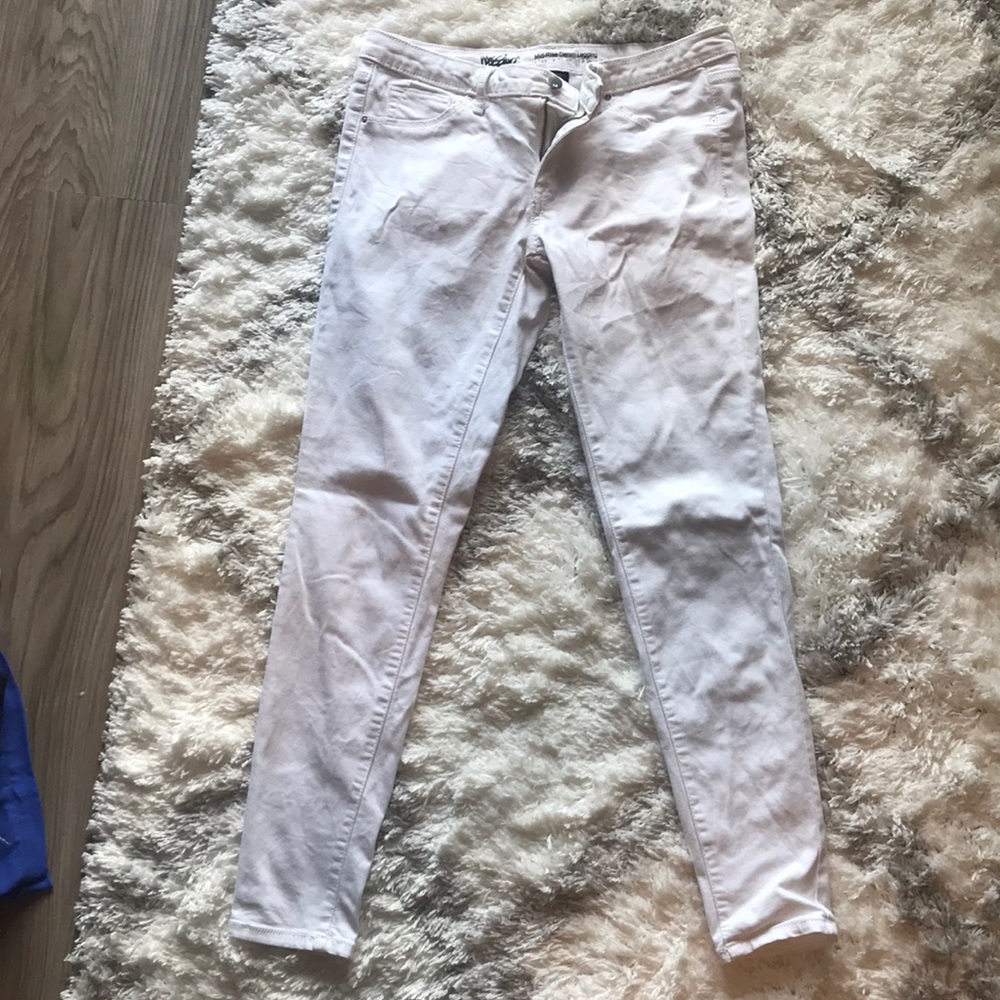 White jeans